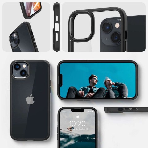Spigen Etui obudowa case Spigen Ultra Hybrid do Apple iPhone 14 Plus Matte Black Spigen Etui obudowa case Spigen Ultra Hybrid do Apple iPhone 14 Plus Matte Black
