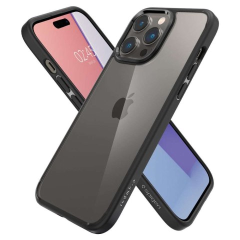 Spigen Etui obudowa case Spigen Ultra Hybrid do Apple iPhone 14 Pro Matte Black Spigen Etui obudowa case Spigen Ultra Hybrid do Apple iPhone 14 Pro Matte Black
