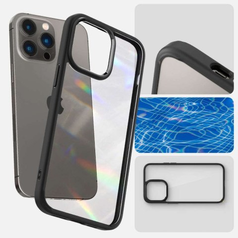 Spigen Etui obudowa case Spigen Ultra Hybrid do Apple iPhone 14 Pro Matte Black Spigen Etui obudowa case Spigen Ultra Hybrid do Apple iPhone 14 Pro Matte Black