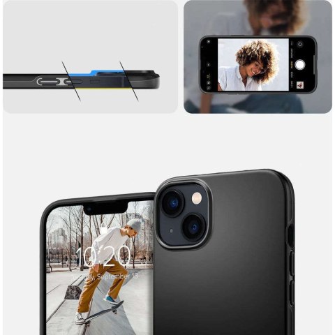 Spigen Etui obudowa cover Spigen Thin Fit do Apple iPhone 14 Plus Black Spigen Etui obudowa cover Spigen Thin Fit do Apple iPhone 14 Plus Black