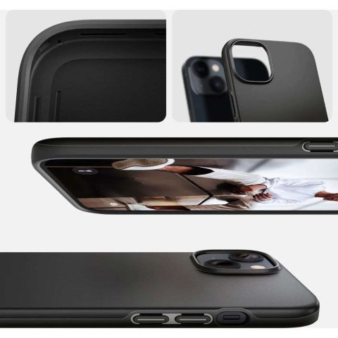 Spigen Etui obudowa cover Spigen Thin Fit do Apple iPhone 14 Plus Black Spigen Etui obudowa cover Spigen Thin Fit do Apple iPhone 14 Plus Black