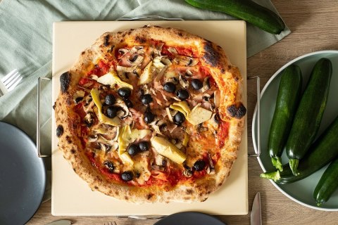 BRUNBESTE KAMIEŃ SZAMOT DO PIECZENIA PIZZY CHLEBA 33cm 2930 BRUNBESTE KAMIEŃ SZAMOT DO PIECZENIA PIZZY CHLEBA 33cm 2930