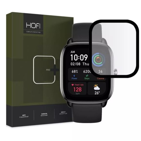 Hofi Szkło hybrydowe Hofi Hybrid Pro+ do Amazfit GTS 4 Mini Black Hofi Szkło hybrydowe Hofi Hybrid Pro+ do Amazfit GTS 4 Mini Black