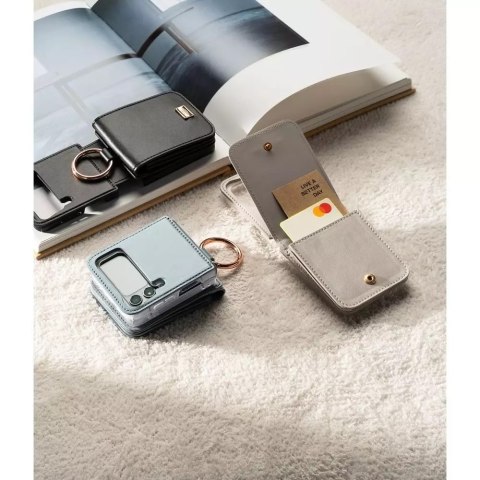 Ringke Etui Ringke Signature Card Pocket do Samsung Galaxy Z Flip 4 Ash Blue Ringke Etui Ringke Signature Card Pocket do Samsung Galaxy Z Flip 4 Ash Blue