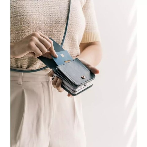 Ringke Etui Ringke Signature Card Pocket do Samsung Galaxy Z Flip 4 Ash Blue Ringke Etui Ringke Signature Card Pocket do Samsung Galaxy Z Flip 4 Ash Blue