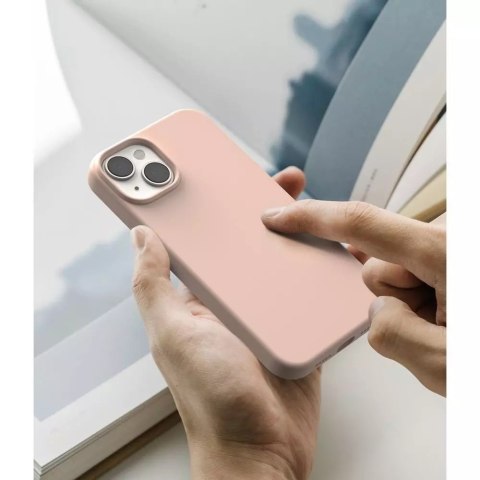Ringke Etui Ringke Silicone do Apple iPhone 14 Plus Pink Sand Ringke Etui Ringke Silicone do Apple iPhone 14 Plus Pink Sand