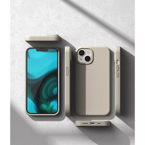 Ringke Etui Ringke Silicone do Apple iPhone 14 Plus Stone Ringke Etui Ringke Silicone do Apple iPhone 14 Plus Stone