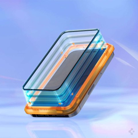 Spigen 2x Szkło hartowane Spigen ALM Glass FC do Apple iPhone 14 Pro Black Spigen 2x Szkło hartowane Spigen ALM Glass FC do Apple iPhone 14 Pro Black