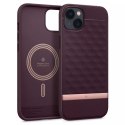 Spigen Etui Caseology Parallax Mag MagSafe do Apple iPhone 14 Plus Burgundy