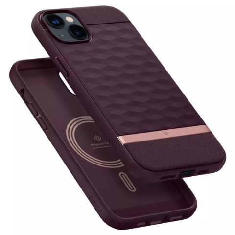 Spigen Etui Caseology Parallax Mag MagSafe do Apple iPhone 14 Plus Burgundy Spigen Etui Caseology Parallax Mag MagSafe do Apple iPhone 14 Plus Burgundy