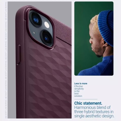 Spigen Etui Caseology Parallax Mag MagSafe do Apple iPhone 14 Plus Burgundy Spigen Etui Caseology Parallax Mag MagSafe do Apple iPhone 14 Plus Burgundy