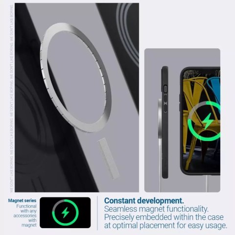 Spigen Etui Caseology Parallax Mag MagSafe do Apple iPhone 14 Plus Matte Black Spigen Etui Caseology Parallax Mag MagSafe do Apple iPhone 14 Plus Matte Black