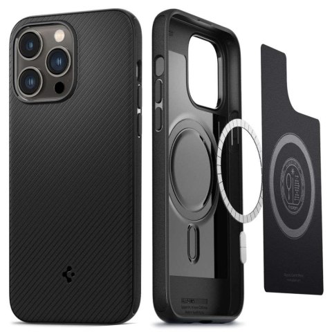 Spigen Etui do MagSafe Spigen Mag Armor do Apple iPhone 14 Pro Max Matte Black Spigen Etui do MagSafe Spigen Mag Armor do Apple iPhone 14 Pro Max Matte Black