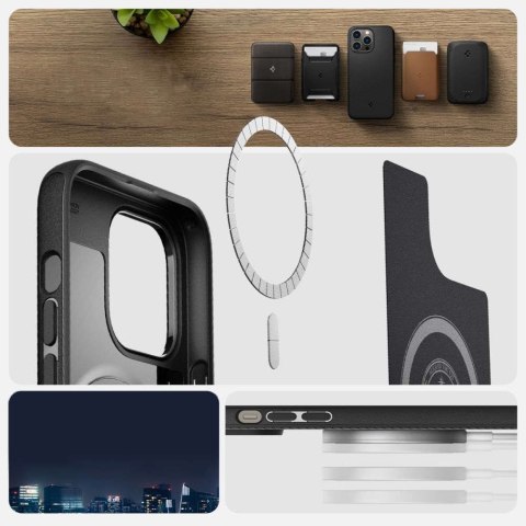 Spigen Etui do MagSafe Spigen Mag Armor do Apple iPhone 14 Pro Max Matte Black Spigen Etui do MagSafe Spigen Mag Armor do Apple iPhone 14 Pro Max Matte Black