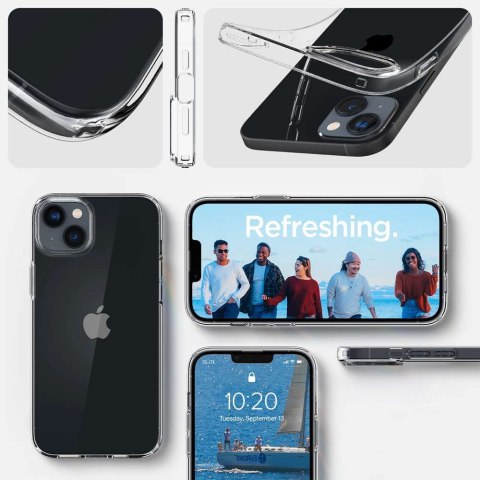 Spigen Etui obudowa case Spigen Liquid Crystal do Apple iPhone 14 Crystal Clear Spigen Etui obudowa case Spigen Liquid Crystal do Apple iPhone 14 Crystal Clear