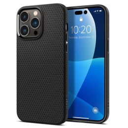 Spigen Etui obudowa plecki Spigen Liquid Air do Apple iPhone 14 Pro Matte Black