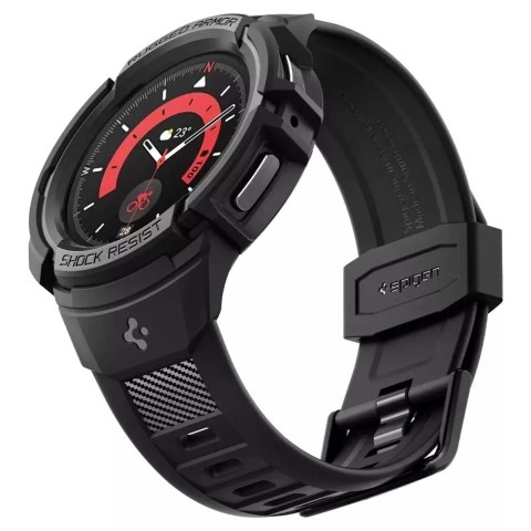 Spigen Pasek Spigen Rugged Armor "Pro" do Samsung Galaxy Watch 5 Pro (45mm) Black Spigen Pasek Spigen Rugged Armor "Pro" do Samsung Galaxy Watch 5 Pro (45mm) Black