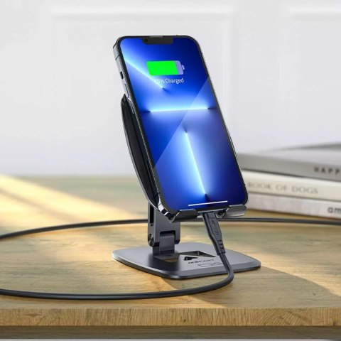 Joyroom Acefast składany stojak / uchwyt na telefon szary (E13) Joyroom Acefast składany stojak / uchwyt na telefon szary (E13)