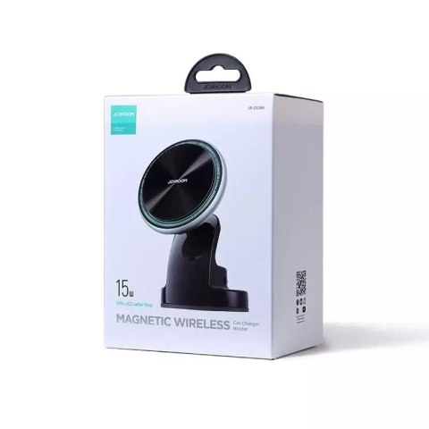 Joyroom Joyroom samochodowy uchwyt magnetyczny bezprzewodowa indukcyjna ładowarka Qi 15W (kompatybilna z MagSafe do iPhone) na deskę roz Joyroom Joyroom samochodowy uchwyt magnetyczny bezprzewodowa indukcyjna ładowarka Qi 15W (kompatybilna z MagSafe do iPhone) na deskę roz