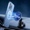Joyroom Joyroom samochodowy uchwyt magnetyczny bezprzewodowa indukcyjna ładowarka Qi 15W (kompatybilna z MagSafe do iPhone) na deskę roz