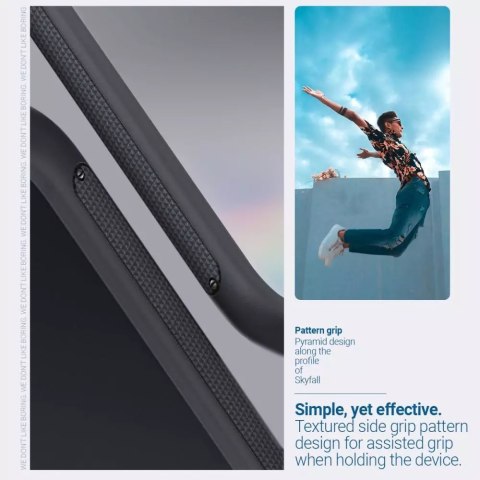 Spigen Etui Caseology Skyfall do Apple iPhone 14 Plus Matte Black Spigen Etui Caseology Skyfall do Apple iPhone 14 Plus Matte Black