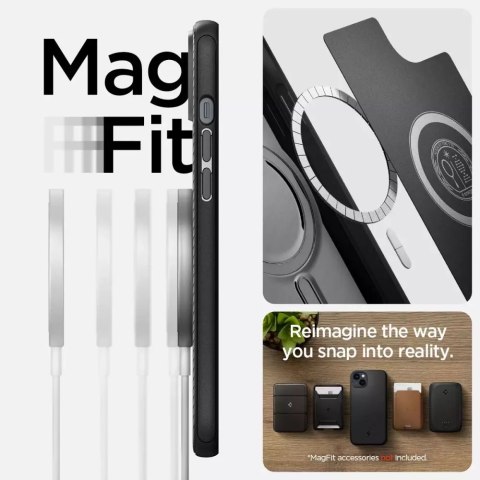 Spigen Etui Spigen Mag Armor do Apple iPhone 14 Plus Matte Black Spigen Etui Spigen Mag Armor do Apple iPhone 14 Plus Matte Black