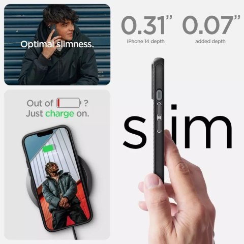 Spigen Etui Spigen Mag Armor do Apple iPhone 14 Plus Matte Black Spigen Etui Spigen Mag Armor do Apple iPhone 14 Plus Matte Black