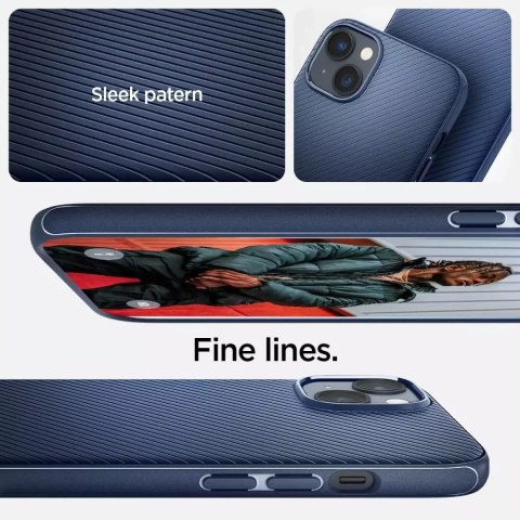 Spigen Etui Spigen Mag Armor do Apple iPhone 14 Plus Navy Blue Spigen Etui Spigen Mag Armor do Apple iPhone 14 Plus Navy Blue
