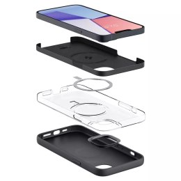 Spigen Etui Spigen Silicone Fit Mag MagSafe do Apple iPhone 14 Plus Black