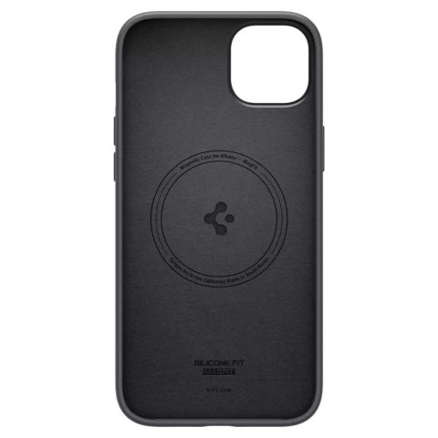 Spigen Etui Spigen Silicone Fit Mag MagSafe do Apple iPhone 14 Plus Black Spigen Etui Spigen Silicone Fit Mag MagSafe do Apple iPhone 14 Plus Black