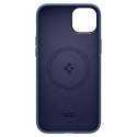Spigen Etui Spigen Silicone Fit Mag MagSafe do Apple iPhone 14 Plus Navy Blue