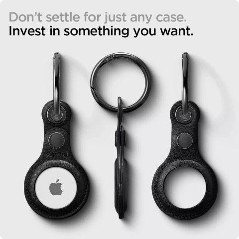 Spigen Etui Spigen Valentinus do Apple AirTag Black Spigen Etui Spigen Valentinus do Apple AirTag Black
