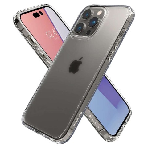Spigen Etui do Apple iPhone 14 Pro obudowa case Spigen Ultra Hybrid Frost Clear Spigen Etui do Apple iPhone 14 Pro obudowa case Spigen Ultra Hybrid Frost Clear
