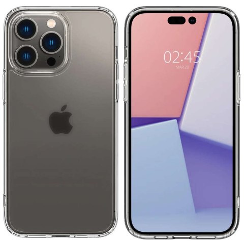 Spigen Etui do Apple iPhone 14 Pro obudowa case Spigen Ultra Hybrid Frost Clear Spigen Etui do Apple iPhone 14 Pro obudowa case Spigen Ultra Hybrid Frost Clear