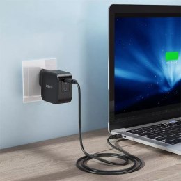 Choetech Choetech szybka ładowarka sieciowa GaN USB Typ C 61W 3A Power Delivery czarny (Q6006)