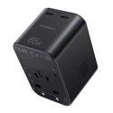 Choetech Choetech szybka uniwersalna ładowarka sieciowa podróżna GaN 2 x USB Typ C / USB 65W Power Delivery czarny (PD5009-BK)