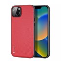 Dux Ducis Dux Ducis Fino etui pokrowiec pokryty nylonowym materiałem iPhone 14 Plus czerwony
