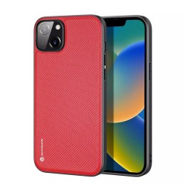 Dux Ducis Dux Ducis Fino etui pokrowiec pokryty nylonowym materiałem iPhone 14 Plus czerwony
