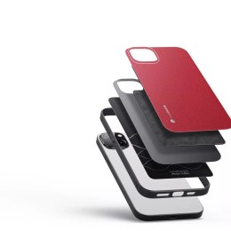 Dux Ducis Dux Ducis Fino etui pokrowiec pokryty nylonowym materiałem iPhone 14 Plus czerwony