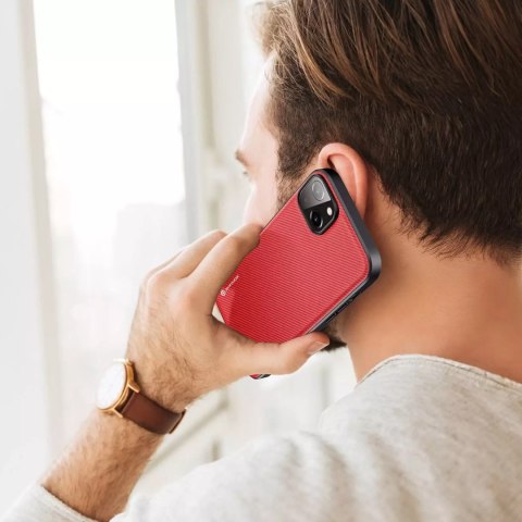 Dux Ducis Dux Ducis Fino etui pokrowiec pokryty nylonowym materiałem iPhone 14 Plus czerwony Dux Ducis Dux Ducis Fino etui pokrowiec pokryty nylonowym materiałem iPhone 14 Plus czerwony