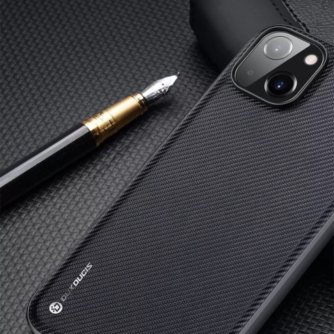 Dux Ducis Dux Ducis Fino etui pokrowiec pokryty nylonowym materiałem iPhone 14 Plus czerwony Dux Ducis Dux Ducis Fino etui pokrowiec pokryty nylonowym materiałem iPhone 14 Plus czerwony