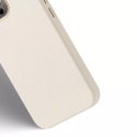 Dux Ducis Dux Ducis Roma skórzane etui do iPhone 13 Pro Max elegancki pokrowiec z naturalnej skóry biały