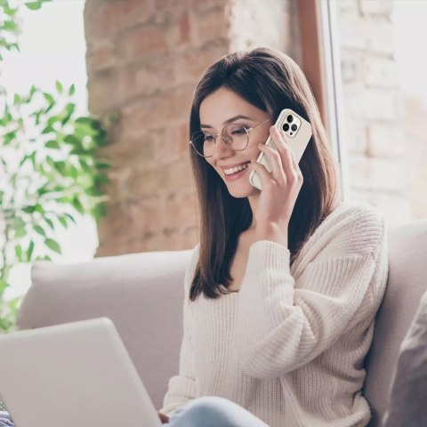 Dux Ducis Dux Ducis Roma skórzane etui do iPhone 13 Pro Max elegancki pokrowiec z naturalnej skóry biały Dux Ducis Dux Ducis Roma skórzane etui do iPhone 13 Pro Max elegancki pokrowiec z naturalnej skóry biały
