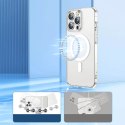 Joyroom Joyroom 14D Magnetic Case magnetyczne etui do iPhone 14 Plus kompatybilne z MagSafe przezroczysty (JR-14D7)