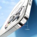 Joyroom Joyroom 14D Magnetic Case magnetyczne etui do iPhone 14 Plus kompatybilne z MagSafe przezroczysty (JR-14D7)