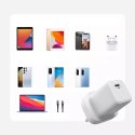 Joyroom Joyroom ładowarka sieciowa USB Typ C / USB 30W Power Delivery Quick Charge 4,5A (wtyczka UK) biały (L-QP303)