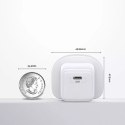 Joyroom Joyroom ładowarka sieciowa USB Typ C / USB 30W Power Delivery Quick Charge 4,5A (wtyczka UK) biały (L-QP303)