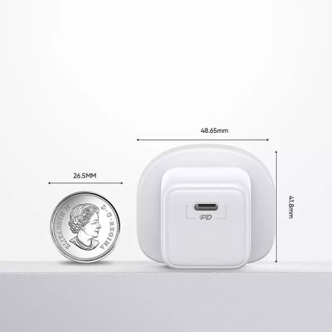 Joyroom Joyroom ładowarka sieciowa USB Typ C / USB 30W Power Delivery Quick Charge 4,5A (wtyczka UK) biały (L-QP303) Joyroom Joyroom ładowarka sieciowa USB Typ C / USB 30W Power Delivery Quick Charge 4,5A (wtyczka UK) biały (L-QP303)