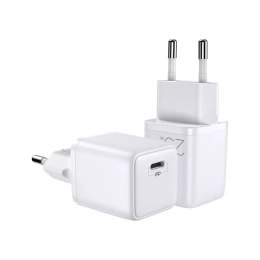 Joyroom Joyroom szybka ładowarka sieciowa USB Typ C 25W 3A wtyczka EU biały (L-P251)