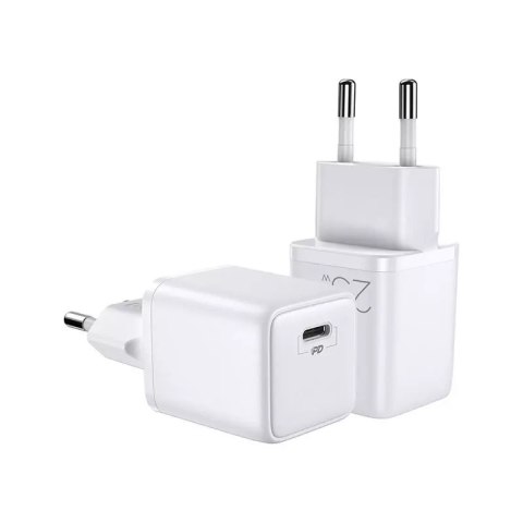 Joyroom Joyroom szybka ładowarka sieciowa USB Typ C 25W 3A wtyczka EU biały (L-P251) Joyroom Joyroom szybka ładowarka sieciowa USB Typ C 25W 3A wtyczka EU biały (L-P251)